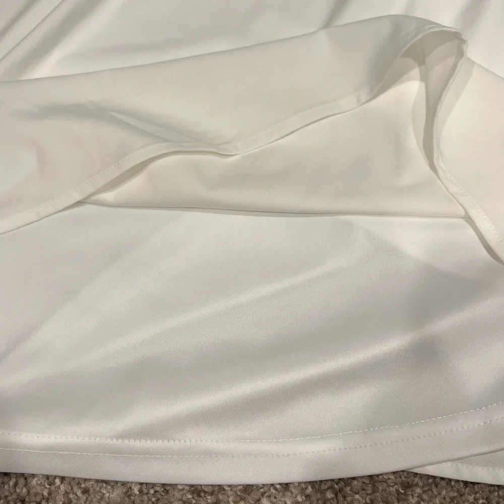 NWT Lulus White Freestyle Shift Dress - Small - Picture 8 of 9